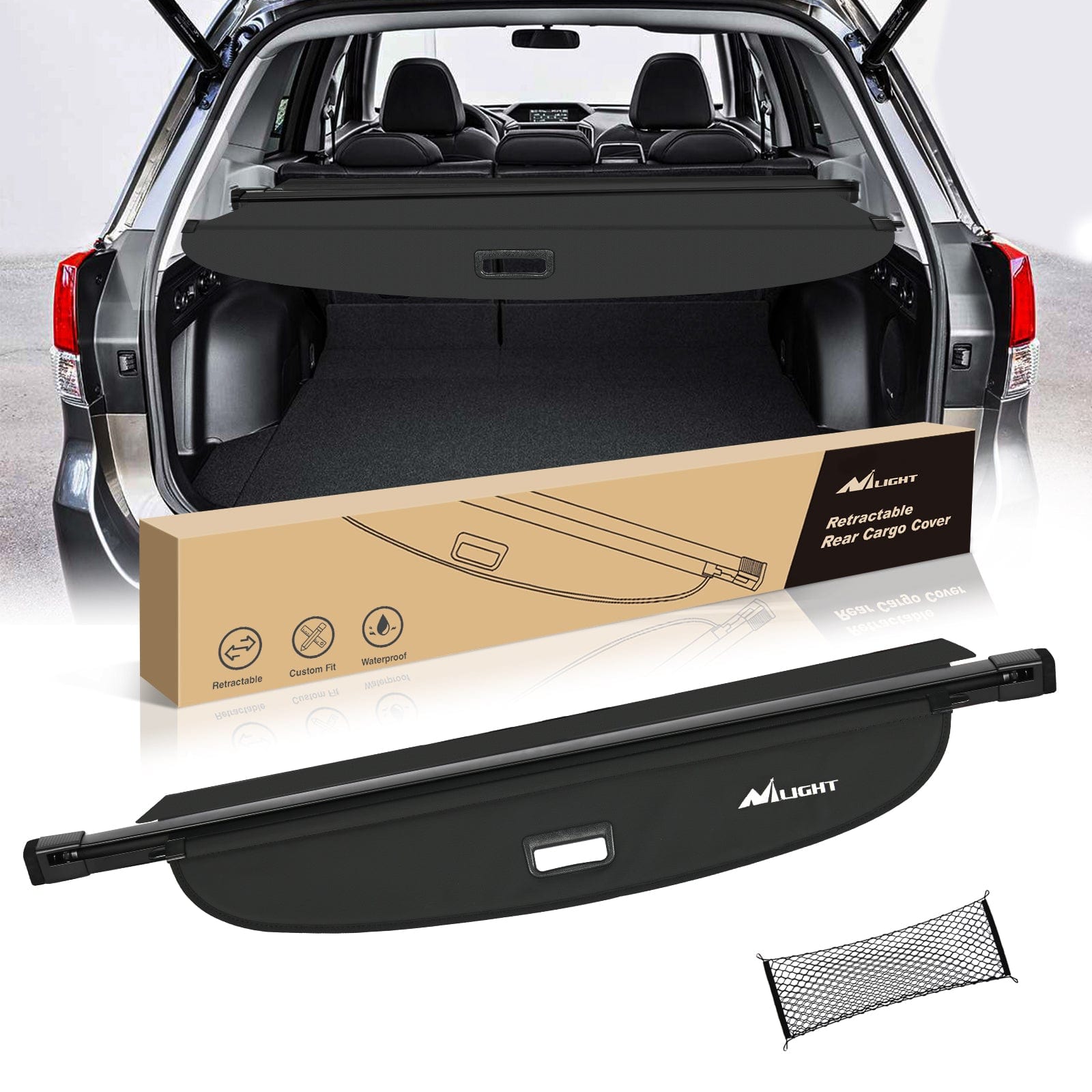 Sacs Pour Coffre Set Pour VW TIGUAN ALLSPACE, Annee De Construction 03.17
