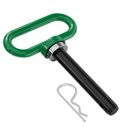 5/8 Inch Diameter Heavy Duty Ultra Strong Neodymium Magnet Trailer Hitch Pin Green for Lawn Mower, Tractor, Towing Cargo, ATV Trailer