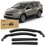 Nilight Durable in Channel Rain Guards for Honda CRV 2017 2018 2019 2020 2021 2022 Window Deflectors, Vent Window Visors-4pcs