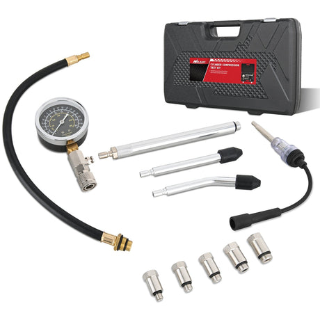 11 PCS Engine Compression Tester Kit with Spark Plug Tester Nilight