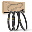 Nilight Go Kart Drive Belt 40 Series Torque Converter Belt Replacement for Comet 203785A Comet 203785 MANCO 12346 40 Series, 3 Pack