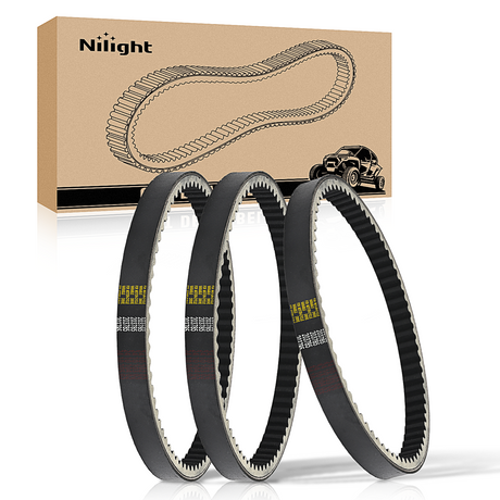 Nilight Go Kart Drive Belt 40 Series Torque Converter Belt Replacement for Comet 203785A Comet 203785 MANCO 12346 40 Series, 3 Pack