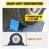 Nilight Wheel Chocks, Heavy Duty Wheel Stopper for Car, Truck, Trailer, RV, Caravan, Motorcycle, 8.3Inch x 9.2Inch x 4.7Inch, 2-Pack