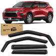 Rain Guards Rain Guards for Chevy Blazer 2019 2020 2021 2022 2023 2024 2025 Window Deflectors, Vent Window Visors-4pcs