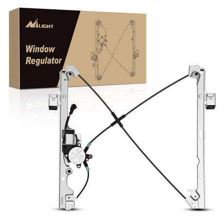 Nilight 741-442 Power Window Regulator Front Driver Side with Motor Compatible with Chevrolet Silverado 1500 2007-2013 Tahoe GMC Yukon Sierra 1500 2007 2008 2009 2010 2012 2013