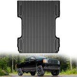Nilight 6.6ft Rubber Short Trunk Bed for 007-2019 Silverado/Sierra 2500 3500HD & 1500 2007-2018, TPE Heavy-Duty Pick-up Bed Liner for Chevy GMC Accessories, Anti-Slip Texture, All Weather Protection