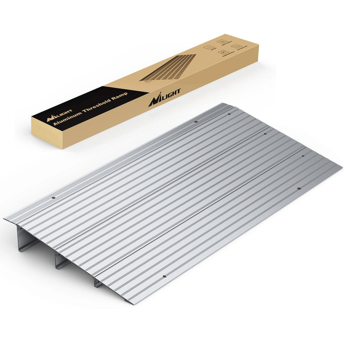 Door Threshold Ramp 3inch Rise Portable Aluminum