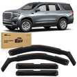 Nilight in-Channel Rain Guards for GMC Yukon 2021 2022 2023 2024, Vent Window Visors, Original Window Deflectors-4PCS