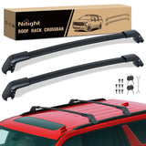 Roof Rack Roof Rack Cross Bars Compatible with Chevrolet Tahoe Suburban GMC Yukon Cadillac Escalade 2021 22 23 2024, Adjustable Aluminum Car Crossbars for Cargo Carrier Luggage Box Kayak Tent Snowboard