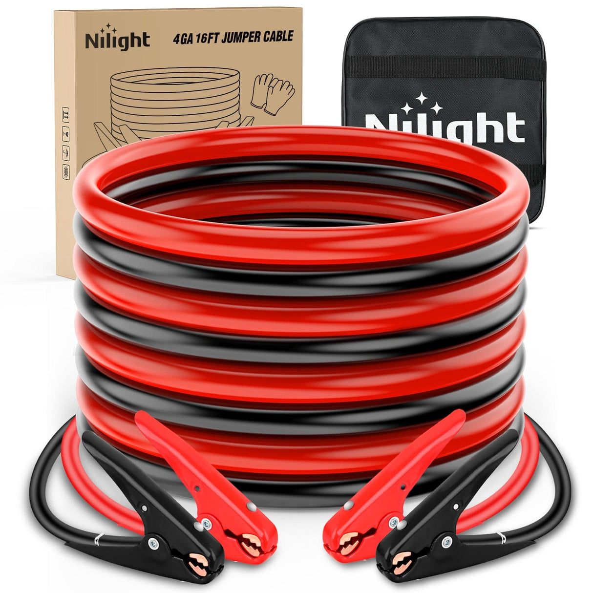 Wiring Harness Kit 4 Gauge 20 FT Heavy Duty Jumper Cable