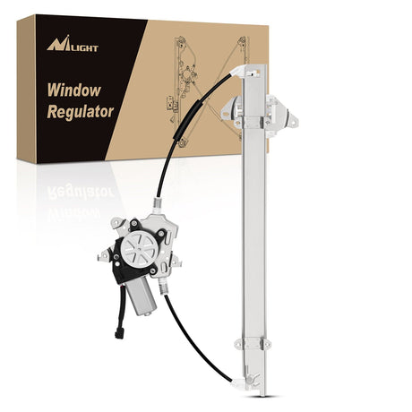 Nilight 741-348 Window Regulator/Motor Front Driver Side Compatible with Nissan Frontier 2005 2006 2007 2008 2009 2010 2011 2012 2013 2014 2015 only use Connector 2 Pins