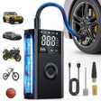 inflator Tire Inflator Portable Air Compressor Battery Rechargeable 12VDC 150PSI Cordless Auto Shutoff w/Digital Pressure Gauge 2X Faster Inflation Air Pump