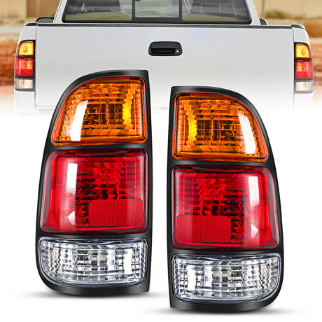 Nilight Taillight Assembly Compatible with 2000 2001 2002 2003 2004 2005 2006 Toyota Tundra Tail Light OE Style Rear Lamp Replacement Driver and Passenger Side