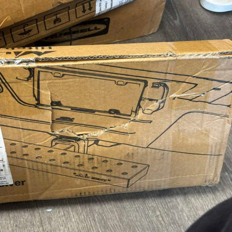 Running Board Hitch Step with 2Inch Hitch Receiver Rear Bumper Guard Protector 23.5 Inch with 5/8Inch Hitch Pin Clip Upgraded Textured Black Anti Slip Hitch Step Bar for Pickup Truck Car SUV (25% OFF Final Checkout)