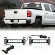 Nilight 12LED Emergency Strobe Traffic Advisor Light Bar 2 in 1 White Dash Warning Safety Flashing Lights Front/Rear Windshield Construction Lights for Trucks Cars Plow Police Firefighter Vehicles