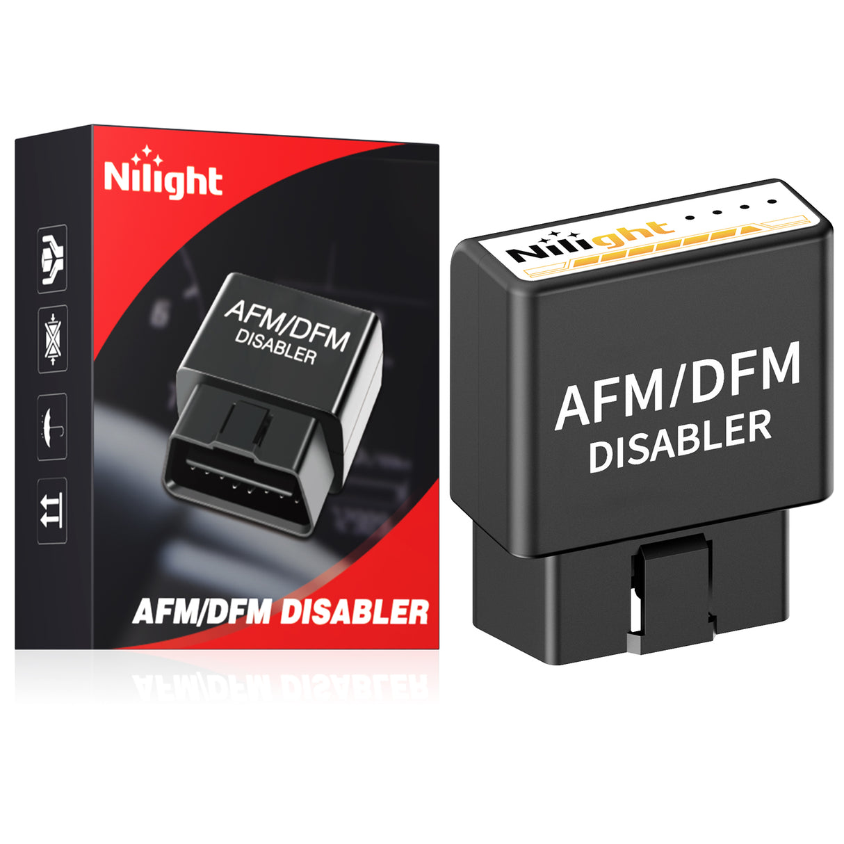 AFM Disabler AFM Disabler Active Fuel Management Delete AFM/DFM Disabler for 5.3 Silverado Chevy 2010-2018 GMC Sierra Yukon Tahoe Avalanche Cadillac Escalade V6 & V8 Engine 5.3L 6.0L 6.2L Vehicle Orange