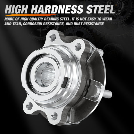Nilight Front Wheel Hub Bearing Assembly for Nissan Altima 2007-2013 2014 2015 2016 2017 2018, Murano 2009-2018, Maxima 2009-2019, Pathfinder 2013-2019, Infiniti QX60 2013-2017, OEM 513296