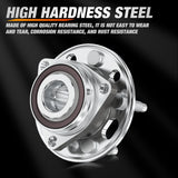 Motor Vehicle Parts Front or Rear Wheel Hub Bearing Assembly for Chevy Equinox Impala Malibu, GMC Terrain 2010 2011 2012 2013 2014 2015 2016 2017, Cadillac CTS/XTS, Buick Regal Lacrosse with 5-Lug OEM 513288