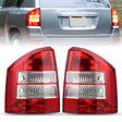 Nilight Taillight Assembly Compatible with 2007 2008 2009 2010 Jeep Compass Tail Light OE Style Rear Lamp Replacement Driver and Passenger Side