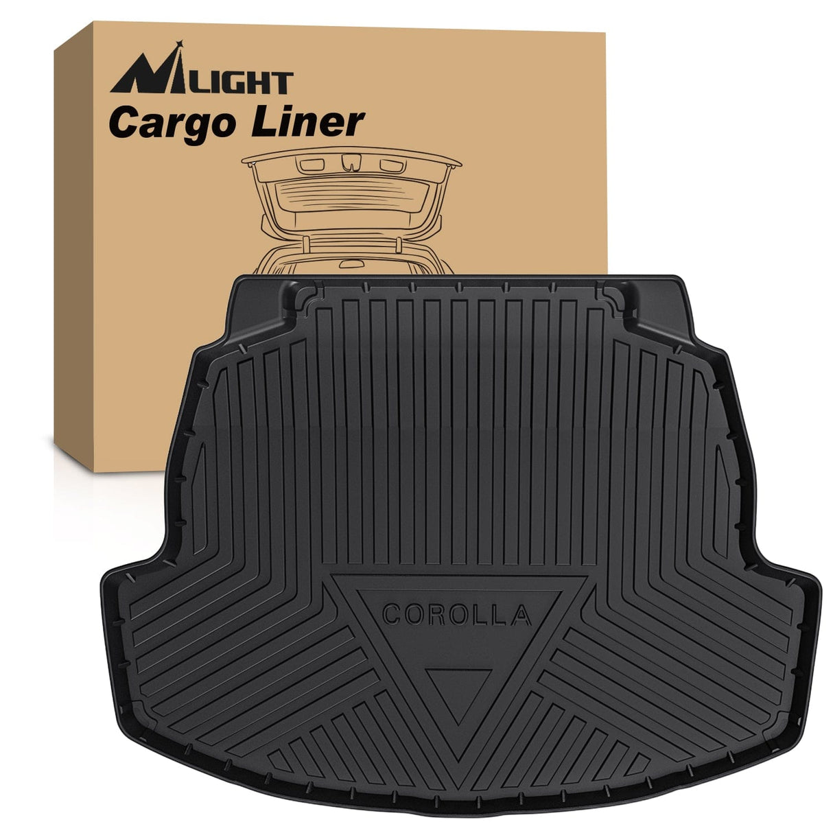 Cargo Mats 2020 2021 2022 2023 2024 2025 Toyota Corolla Sedan & Hybrid Cargo Mats