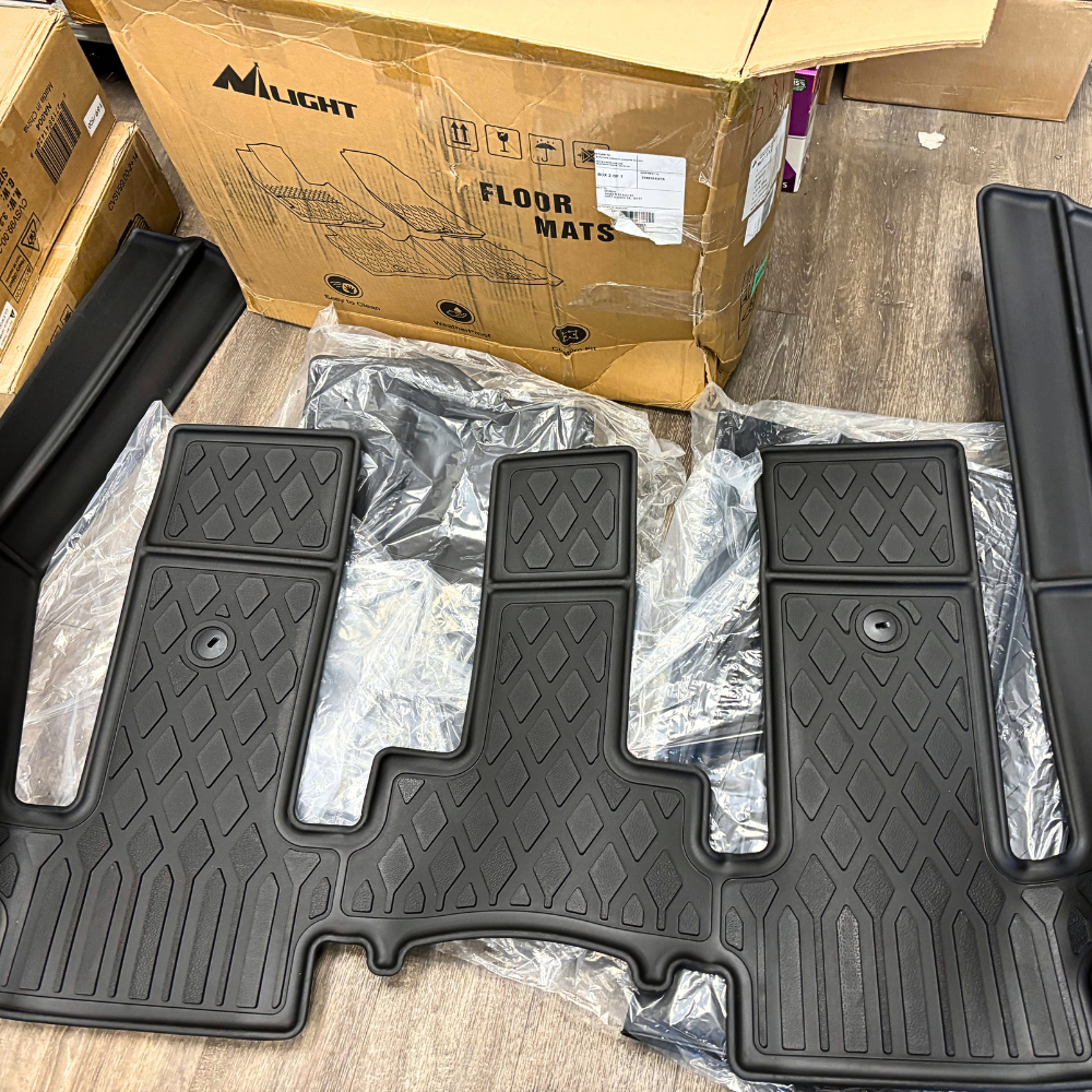 Floor Mat 2025 2026 Kia Carnival Hybrid 8 Seat TPE Floor Mats (25% OFF Final Checkout)
