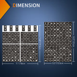 Nlight 249PCS Night Glow Sticker for Rocker Switch Panel DIY Luminous Pattern Text Label in The Dark Toggle for Dashboard Boat RV Car Truck Vehicle