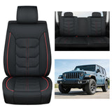 2007 2008 2009 2010 2011 2012 2013 2014 2015 2016 2017 2018 2019 2020 2021 2022 2023 2024 Jeep Wrangler JK JL 4Door Seat Covers