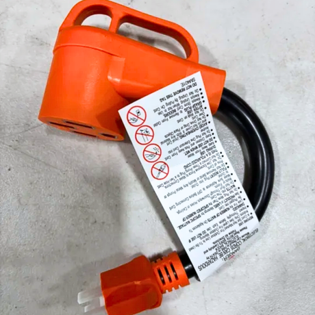 RV Parts 15AMP to 50AMP RV Power Adapter Cord (25% OFF Final Checkout)