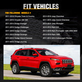 6pcs Ignition Coil Pack UF648 Fit for Jeep Dodge Chrysler 2011 2012 2013 2014 2015 2016 Grand Cherokee Wrangler Town&Country Avenge Challenger Charger Durango RAM1500 V6 3.6L