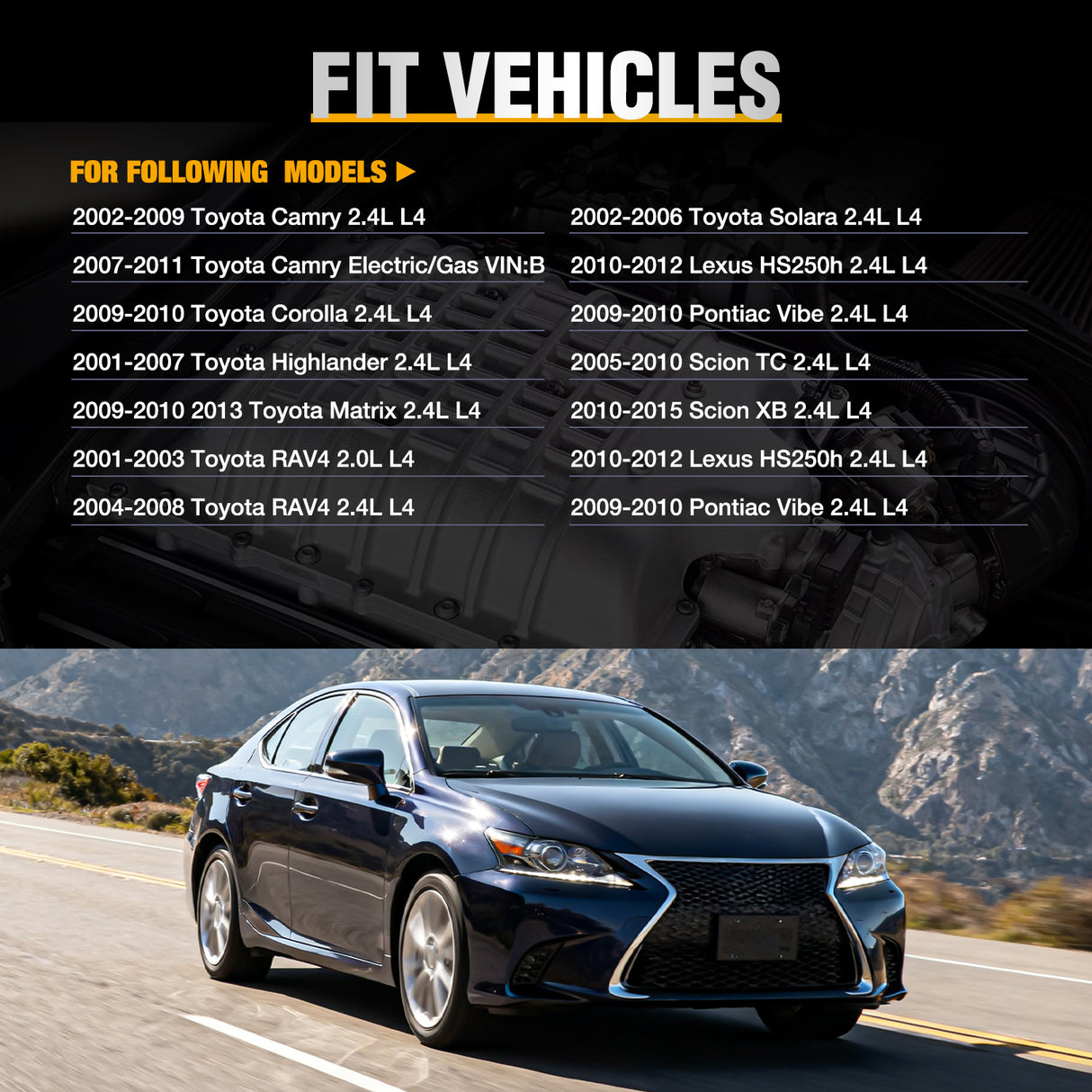 Ignition Coil C1330 5C1299 90919-02244 Fit for 2002 2003 2004 2005 2006 2007 2008 2009 2010 2011 2012 2013 2014 2015 Toyota 2003 04 2009 Camry RAV4 Corolla Highlander Matrix Solara Lexus Pontiac Scion automotive replacement