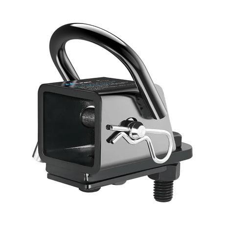 2 Inch Rear Trailer Hitch Receiver Kit for ATV UTV Rear Bumper Tow Hook Black Hitch Cover Kit Nilight