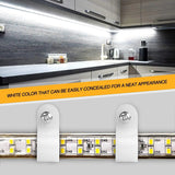 Nilight 1/2 Inch Rope Light P-Style Mounting Clips with Pan Head Phillips Stainless Steel Screws. (50 Pack Clips and 50Pcs Screws)