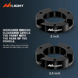 2.5 Inch Leveling Lift Kits for 2005-2023 Tacoma/2003-2023 4Runner/2007-2015 FJ Cruiser 2WD 4WD 2004-2023 Nilight