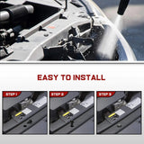 retainer clips 200 Pcs Hole 6mm 7mm 8mm 9mm 10mm Car Retainer Clips Expansion Screws Replacement Kit Bumper Push Rivet Clips for GM Ford Toyota Honda Chrysler Nissan
