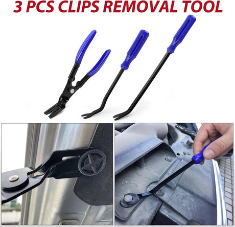 200 Pcs Trim Removal Tool Kit Blue Nilight