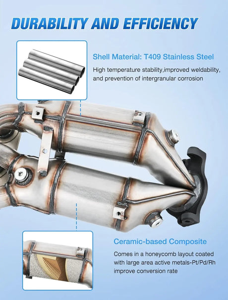2001-2003 Toyota RAV4 2.0L Catalytic Converter Nilight