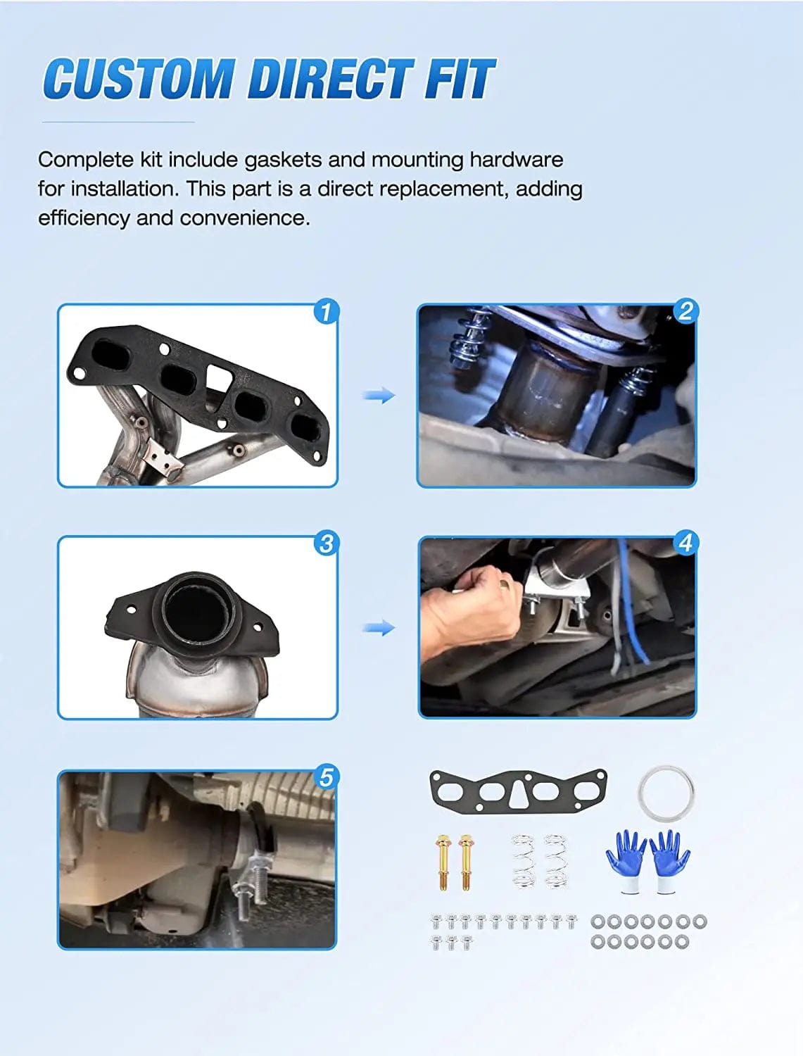 Catalytic Converter 2002 2003 2004 2005 2006 Nissan Altima 2.5L Catalytic Converter