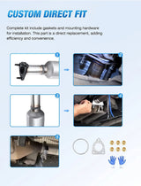 Catalytic Converter 2003 2004 2005 2006 2007 Honda Accord 2.4L Catalytic Converter