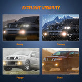 2005-2007 Nissan Armada 2004-2015 Titan Fog Light Assembly Smoke Lens 880 Bulbs Nilight