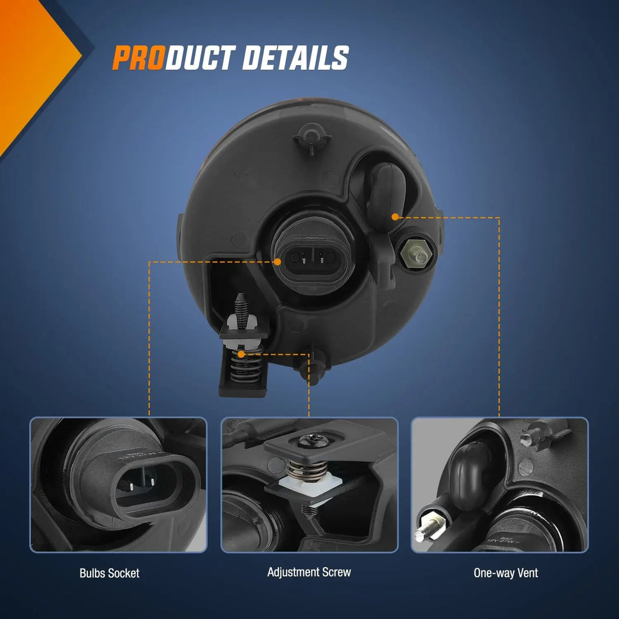 2005-2007 Nissan Armada 2004-2015 Titan Fog Light Assembly Smoke Lens 880 Bulbs Nilight