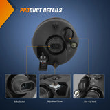 2005-2007 Nissan Armada 2004-2015 Titan Fog Light Assembly Smoke Lens 880 Bulbs Nilight