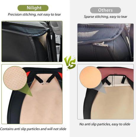 2005-2024 Toyota Tacoma Front Seat Covers Nilight