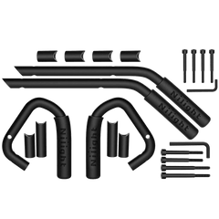 2007-2018 Jeep Wrangler JK JKU Front Rear Grab Aluminum Roll Bar Grip Handles