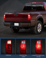 Taillight Assembly 2008 2009 2010 2011 2012 2013 2014 2015 2016 Ford F250 F350 F450 Super Duty Taillight Assembly Rear Lamp Replacement OE Style Driver Passenger Side