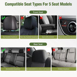 2008-2024 Toyota Tundra Double Cab CrewMax Cab Seat Covers Nilight