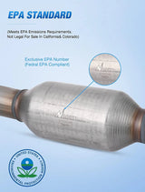 Catalytic Converter 2009 2010 2011 2012 2013 2014 2015 2016 2017 Chevy Traverse 2007 2008 2009 2010 2011 2012 2013 2014 2015 2016 2017 GMC Acadia 2007-2010 Saturn Outlook 2008-2017 Buick Enclave Catalytic Converter