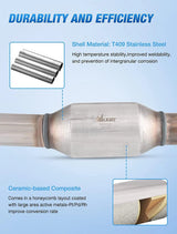 Catalytic Converter 2009 2010 2011 2012 2013 2014 2015 2016 2017 Chevy Traverse 2007 2008 2009 2010 2011 2012 2013 2014 2015 2016 2017 GMC Acadia 2007-2010 Saturn Outlook 2008-2017 Buick Enclave Catalytic Converter