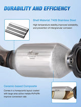 Catalytic Converter 2010 2011 2012 2013 2014 Chevy Equinox GMC Terrain & 2012 2013 2014 2015 Captiva Sport 2.4L Catalytic Converter