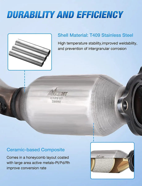 Catalytic Converter 2010 2011 2012 2013 2014 Chevy Equinox GMC Terrain & 2012 2013 2014 2015 Captiva Sport 2.4L Catalytic Converter