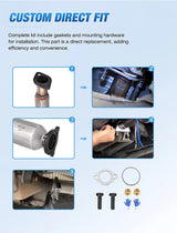 Catalytic Converter 2010 2011 2012 2013 2014 Chevy Equinox GMC Terrain & 2012 2013 2014 2015 Captiva Sport 2.4L Catalytic Converter